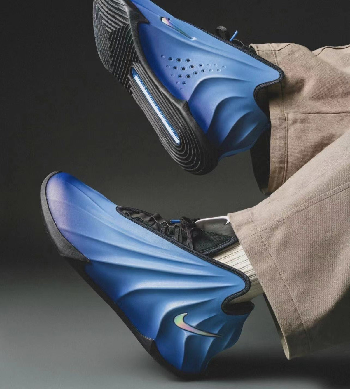 Nike Blue Sculpted Sneakers