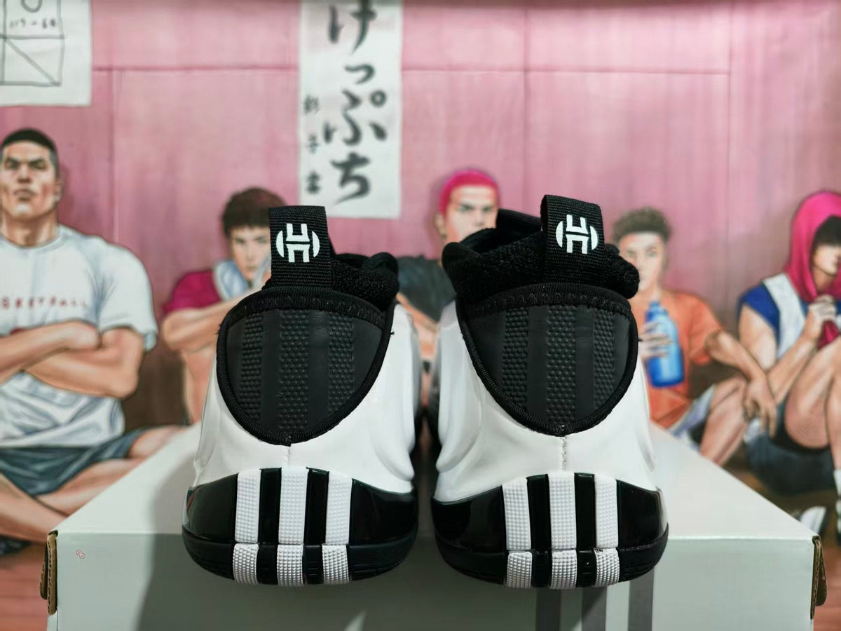 Adidas Harden Vol. 8 Basketball Shoes Black White