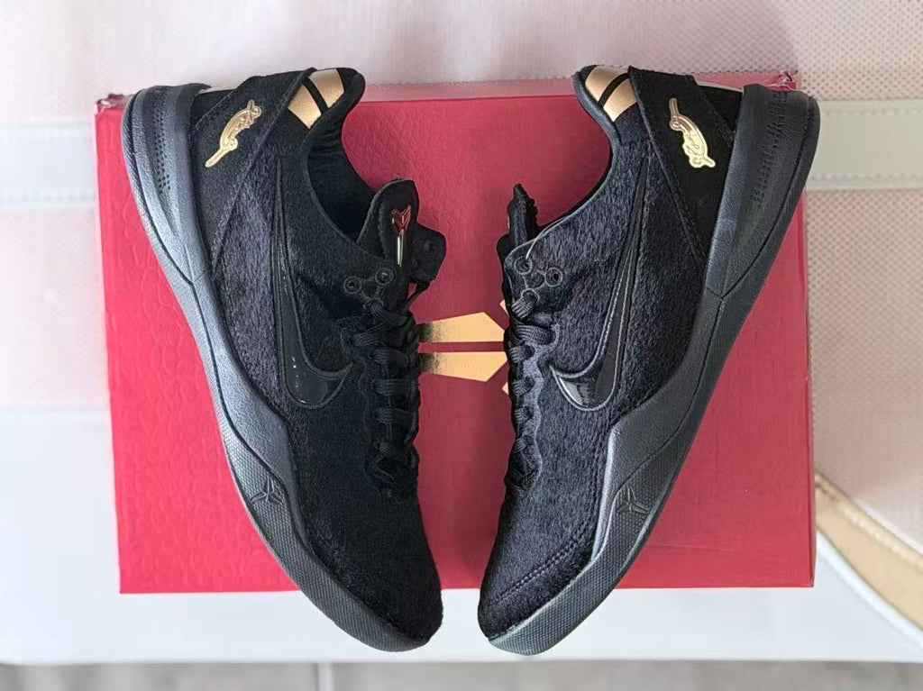 Nike Kobe 8 Basketball Shoes Black and Gold