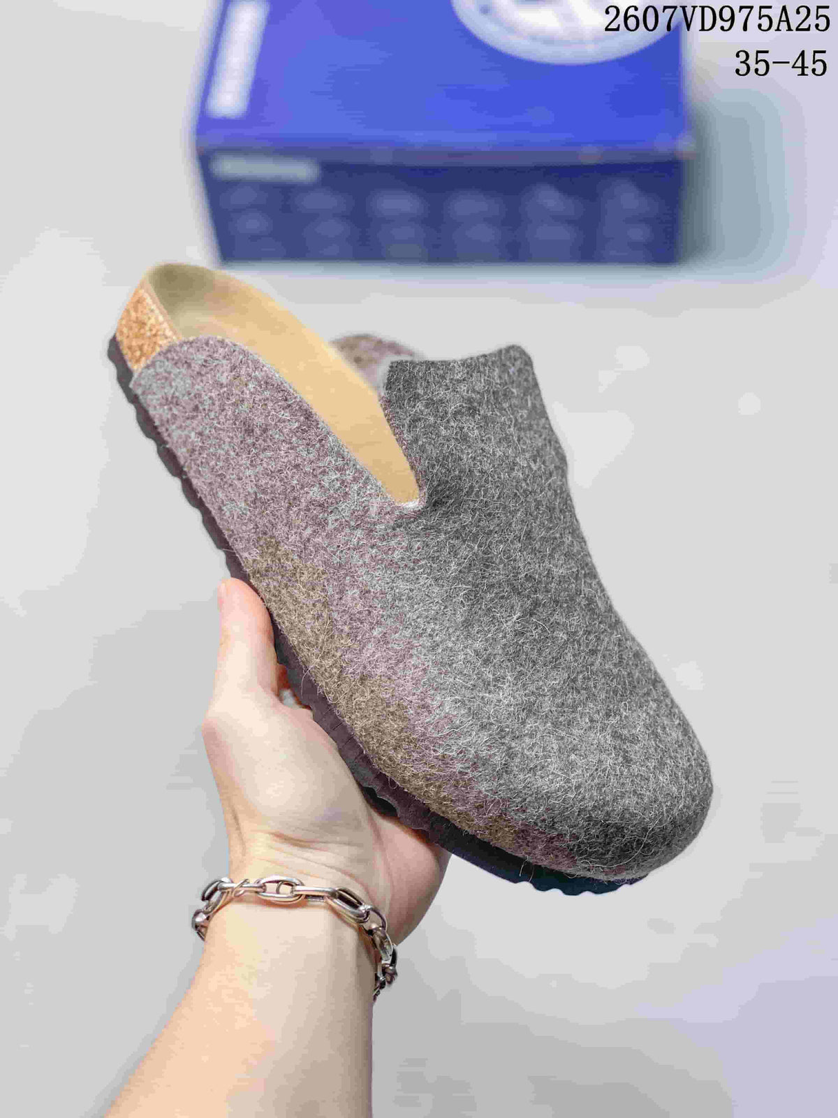 Birkenstock Amsterdam Clog 1011220 in Blue, Red and Gray