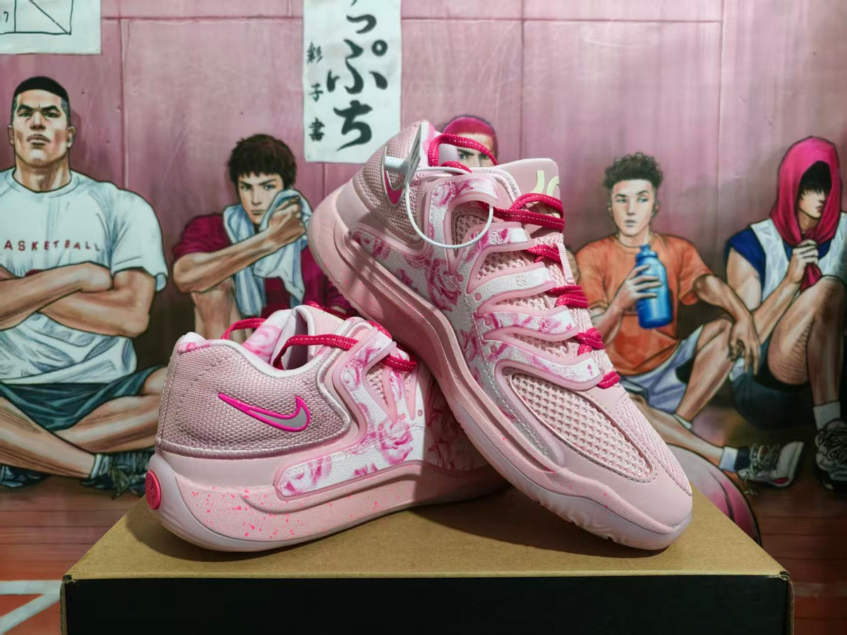 Nike Pink Basketball Sneakers Breast Cancer Edition