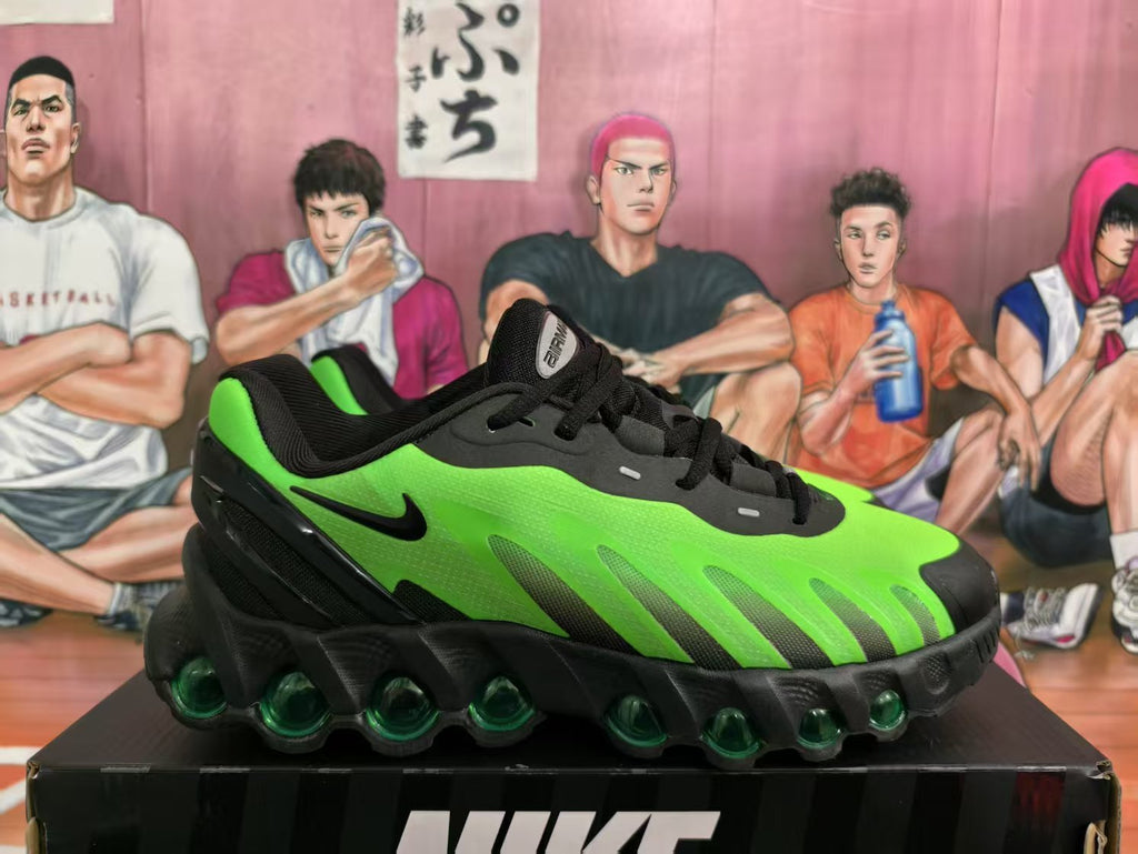 Nike Air Max Sneakers Black and Green