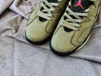 Air Jordan 6 TS 3M High-Top Sneakers Olive