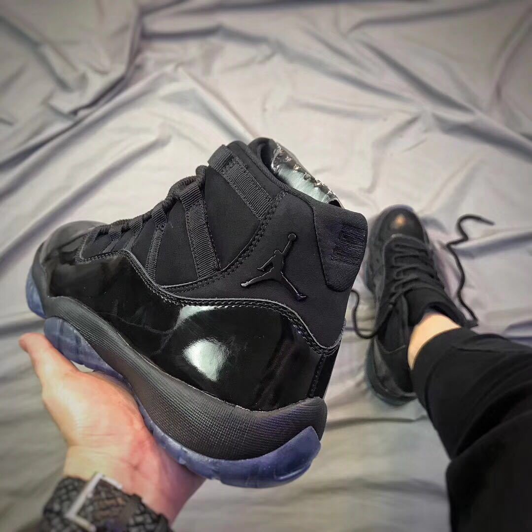 Jordan Air Jordan 11 Cap and Gown Black Sneakers