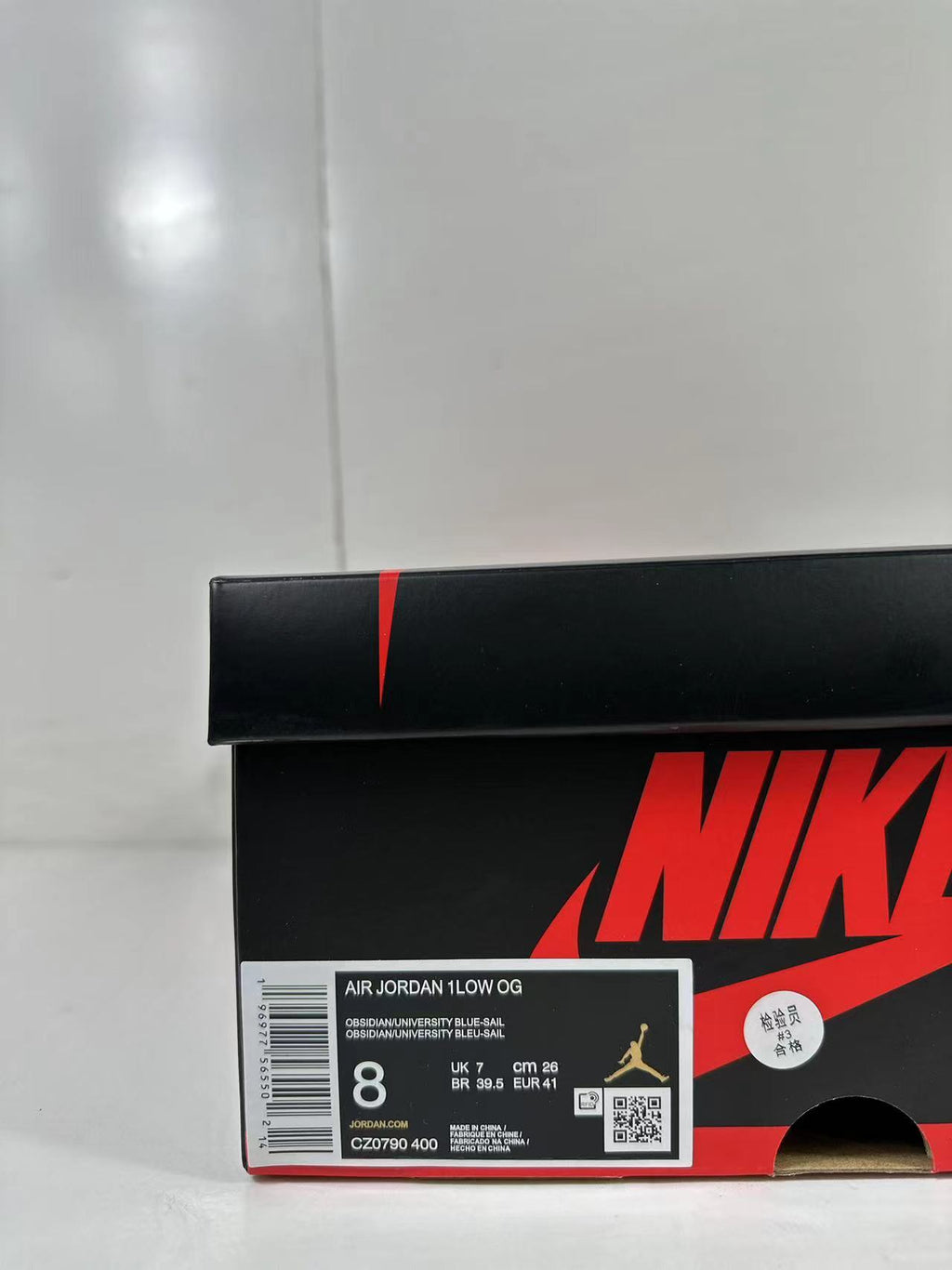 Jordan Air Jordan 1 Low OG Obsidian Sneakers CZ0790-400