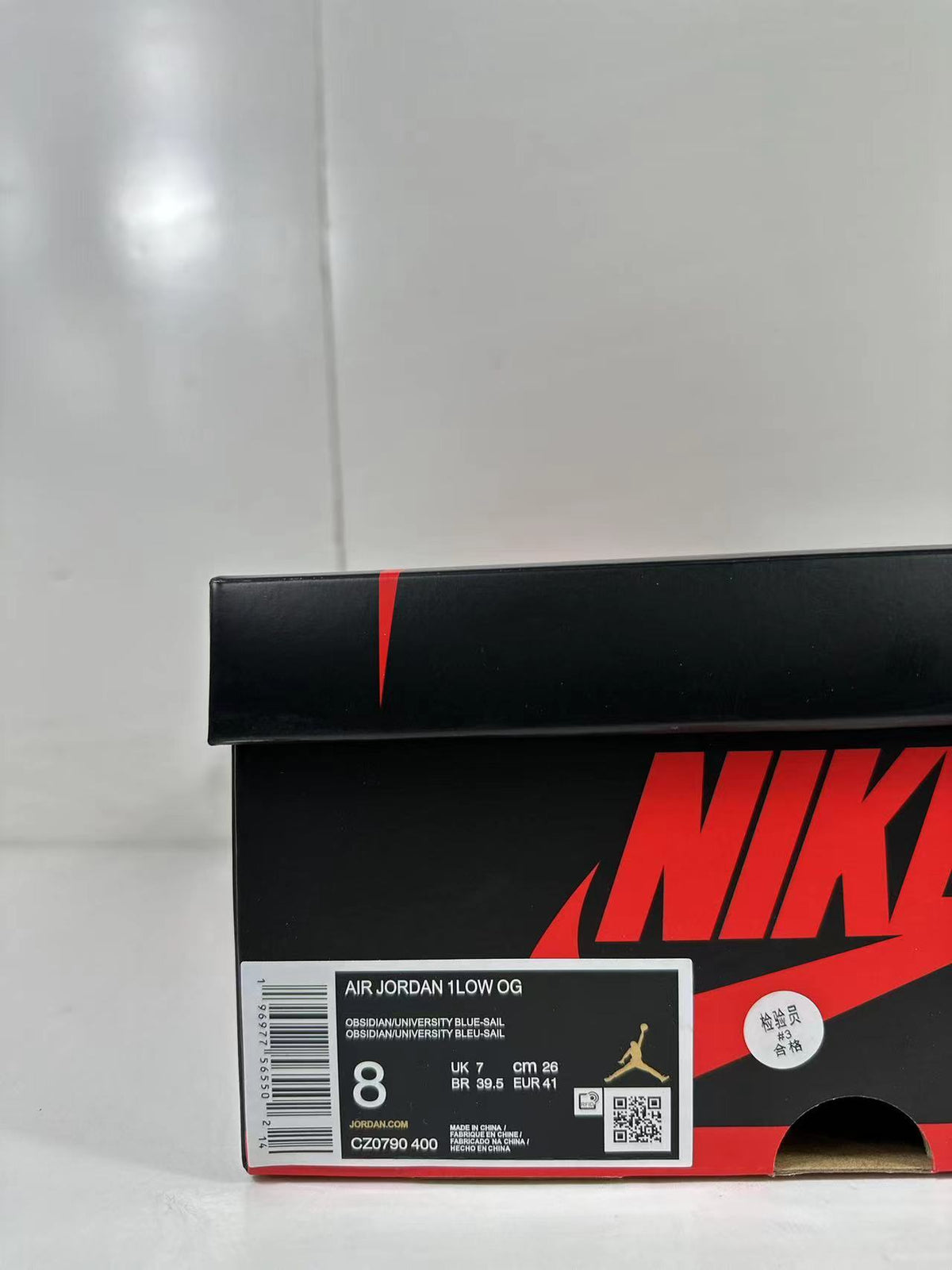 Jordan Air Jordan 1 Low OG Obsidian Sneakers CZ0790-400