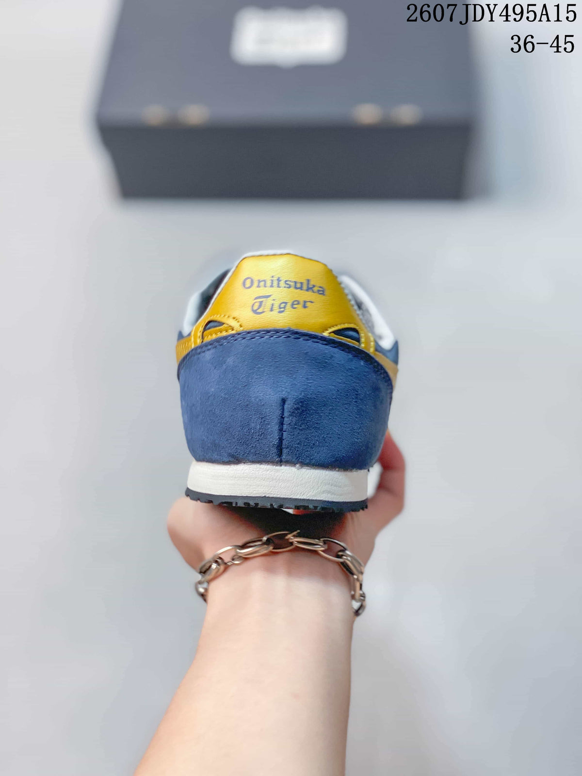 Onitsuka Tiger Serrano Sneakers Blue and Yellow 2607 JDY495A15