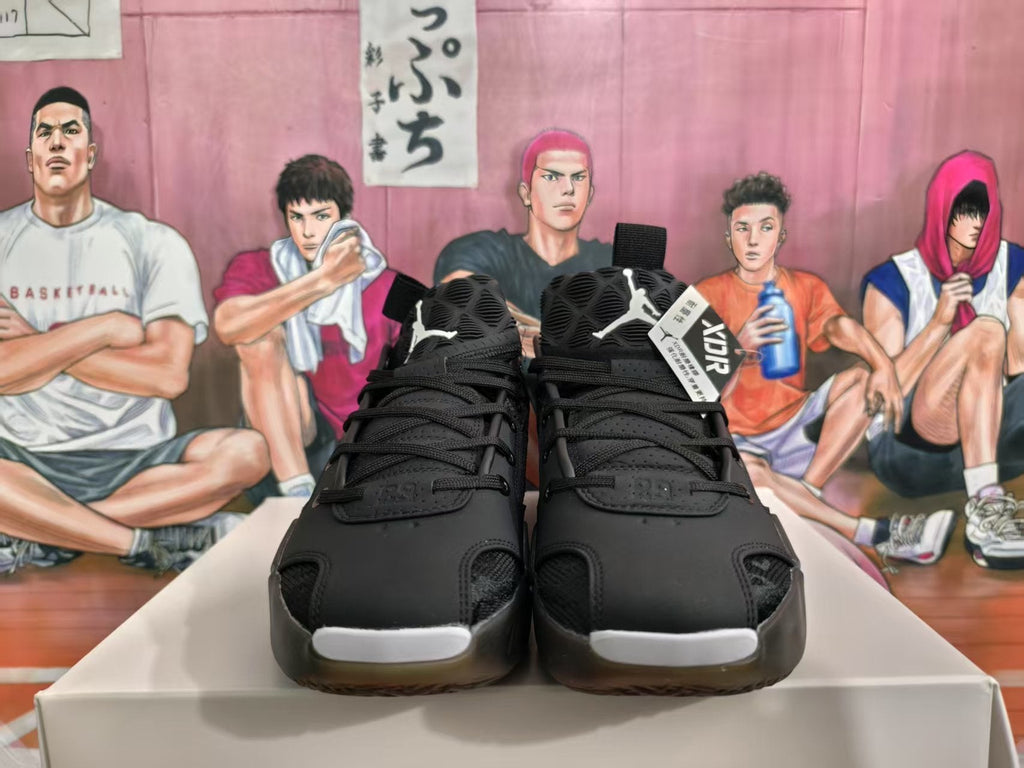 Jordan Black Basketball Sneakers