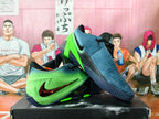 Nike Basketball Shoes in Neon Green and Blue