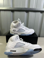Jordan Air Jordan 5 White/Silver Sneakers HQ7978-103