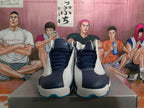 Jordan Basketball Sneakers Navy and White Obsidian