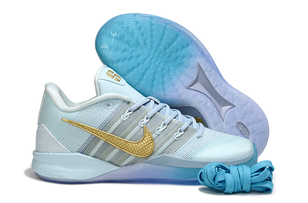 Nike Sabrina 3 Basketball Shoes in Ice Blue and Orange Yellow