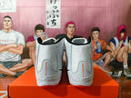 Nike Wrestling Sneakers White Gray Orange