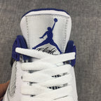 Jordan Air Jordan 4 White Black Blue Sneakers