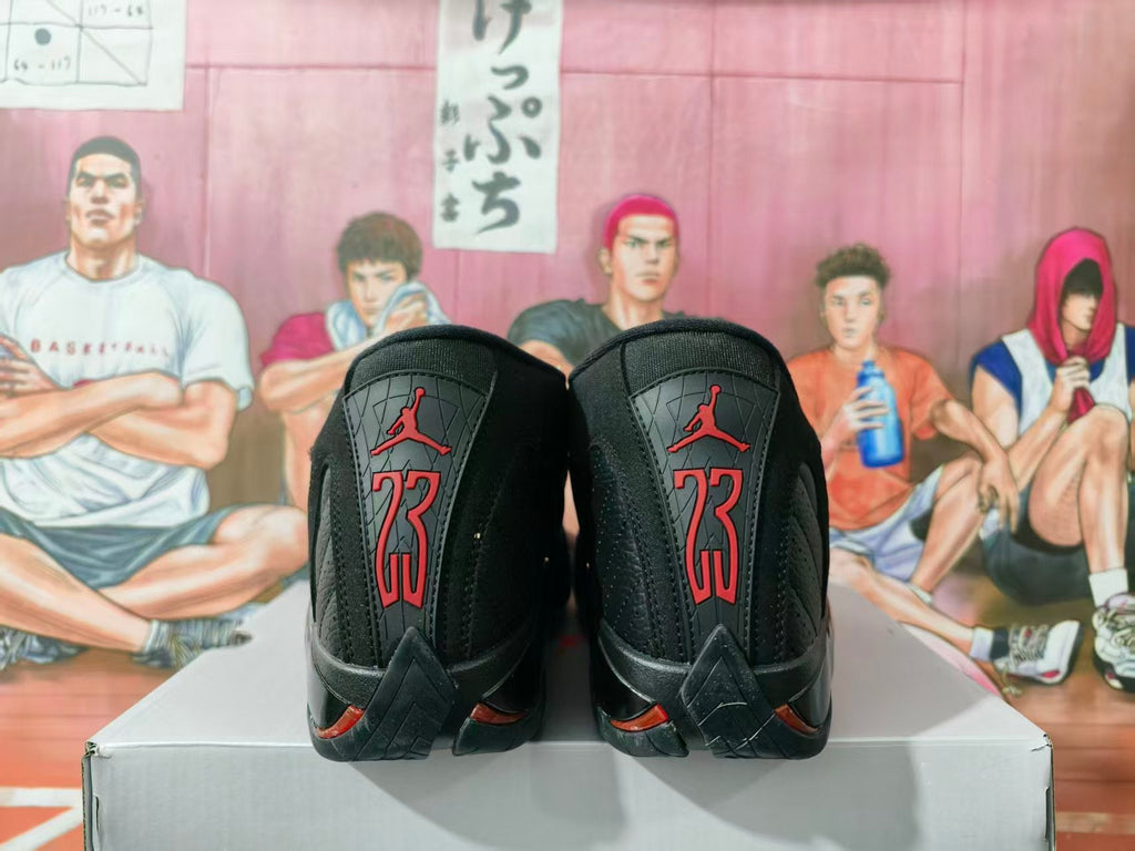 Jordan 14 Sneakers Black Red