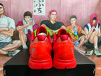 Nike Zoom Sneakers Red Black Neon Green Reverse Green Hornet
