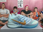 Nike Kobe 8 Basketball Shoes in Blue and Gold