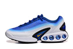 Nike Blue and White Air-Cushioned Sneakers