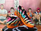 Nike ZoomX Basketball Shoes in Black, Pink and Orange
