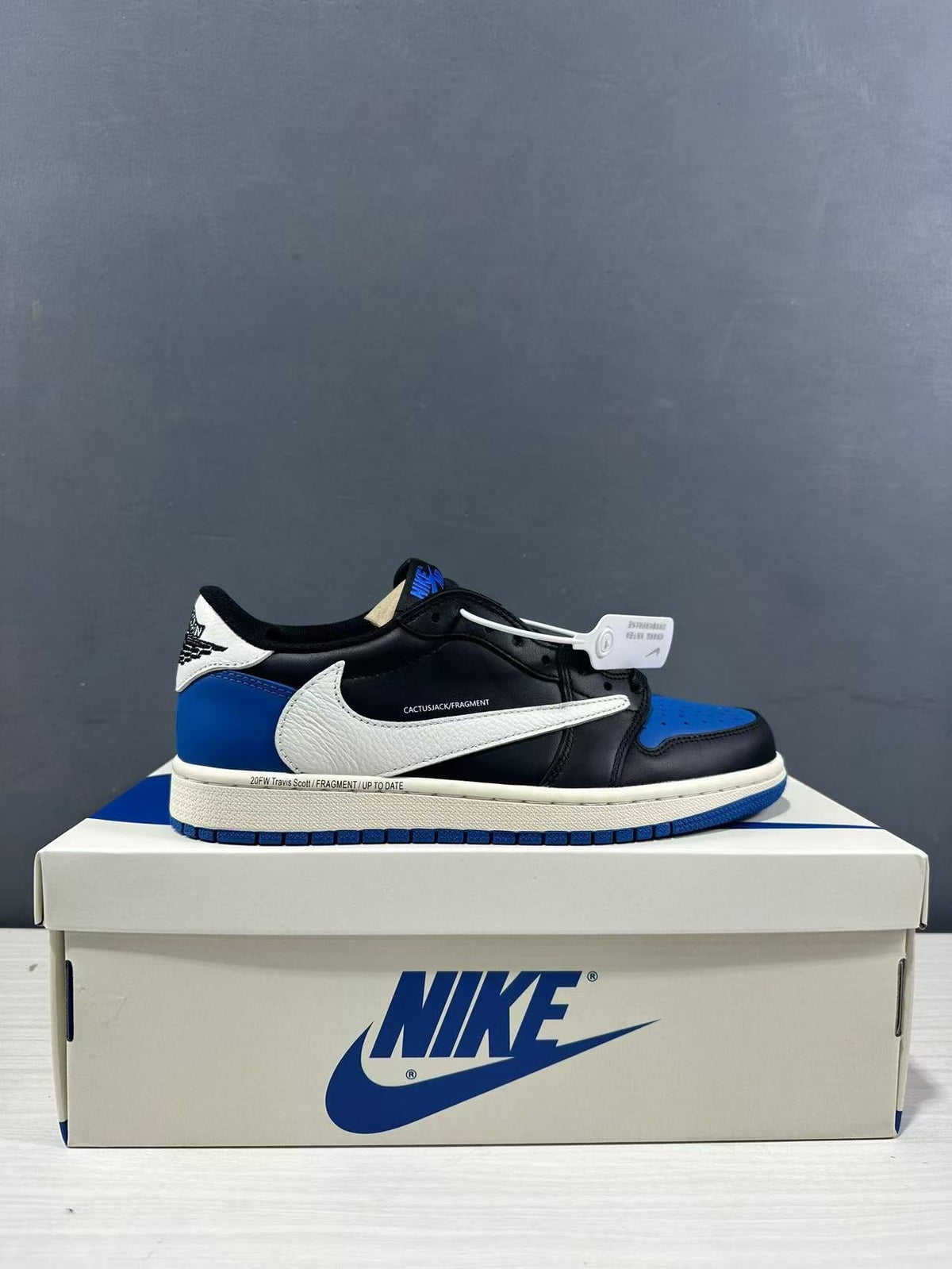 Jordan Air Jordan 1 Low OG SP Black Blue White Sneakers