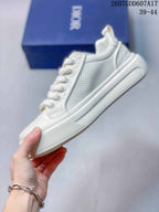 Dior White Low-Top Sneakers 2607GDD607A17