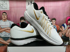 Nike LeBron Witness White Black Gold Basketball Shoes