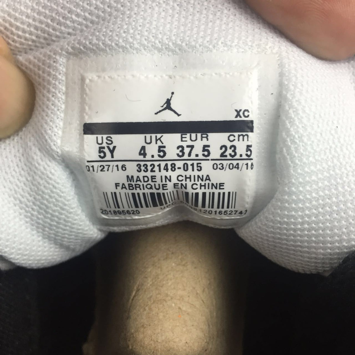 Jordan Air Jordan 1 High Panda Sneakers Black White