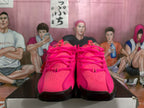 Nike Basketball Shoes Pink and Red