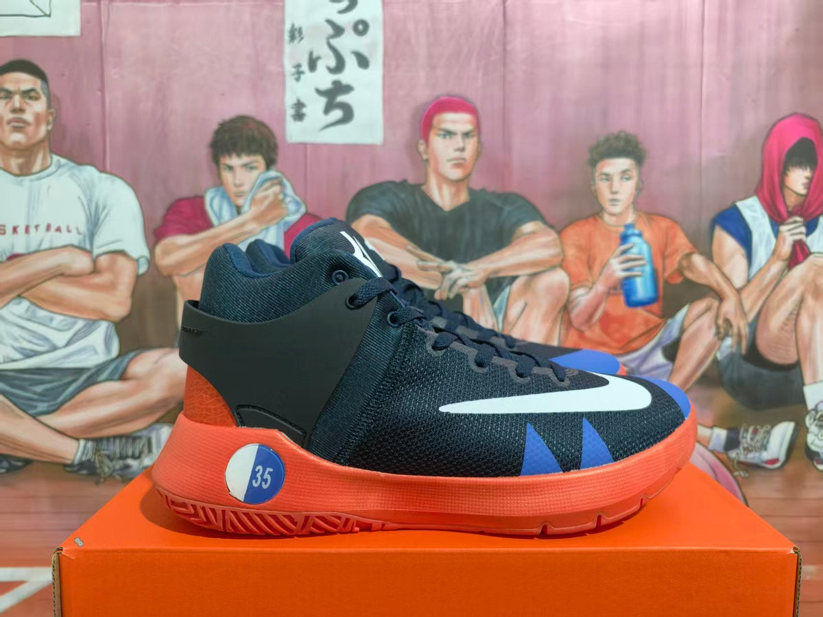 Nike KD Trey 5 Basketball Shoes Navy Blue and Red