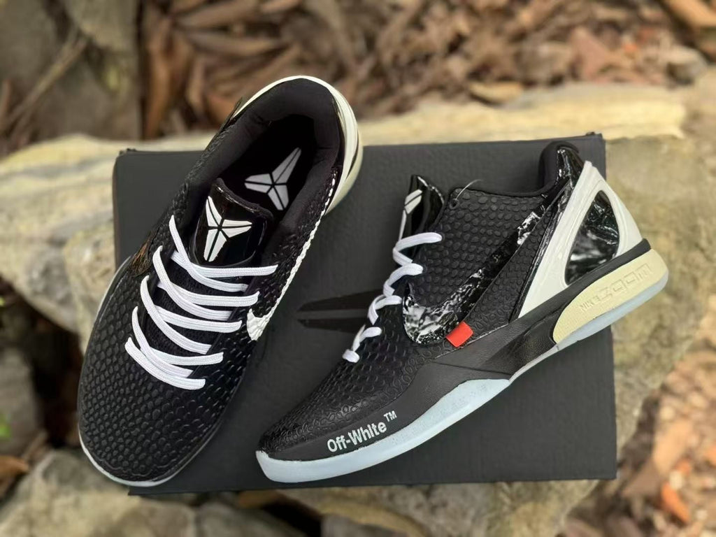 Nike Kobe 6 Off-White Black Sneakers