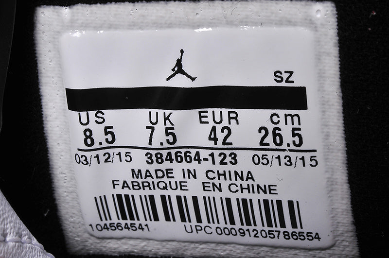 Jordan Air Jordan 6 High-Top Sneakers White Red 384664-123