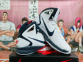 Nike LeBron 8 V/2 Basketball Shoes White Navy Red