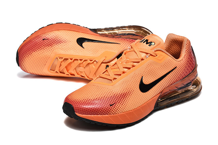 Nike Air Max Orange Running-Style Sneakers