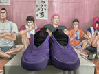 Year of the Snake Purple Basketball Sneakers
