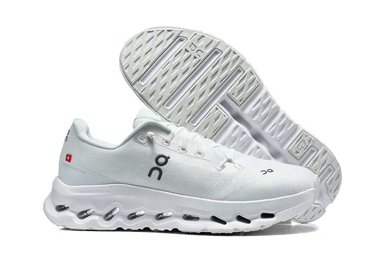 On Cloudmonster 3 White Running Shoes