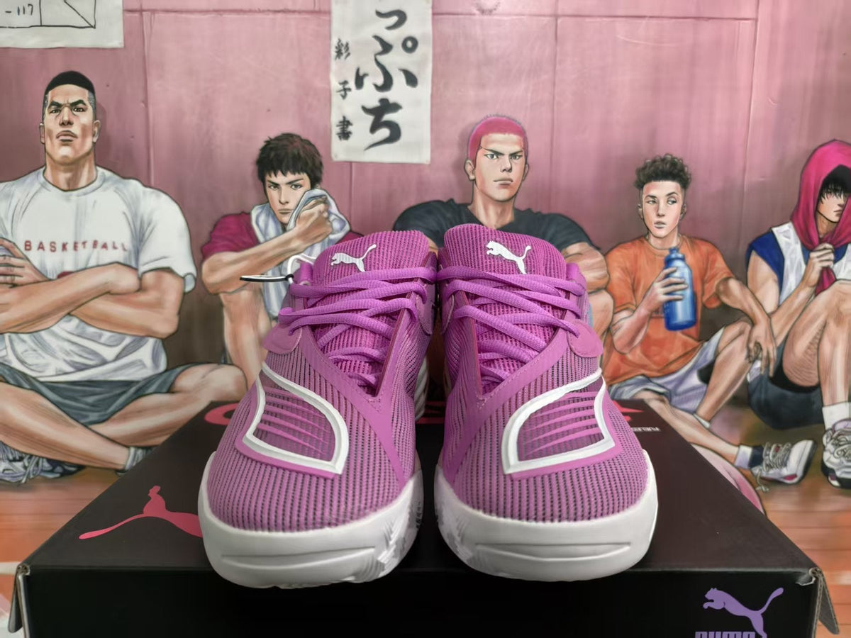 Puma Nitro Basketball Sneakers Purple Black