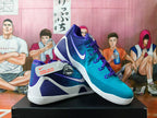 Nike Kobe Basketball Shoes in Teal and Purple