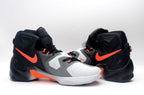 Nike High-Top Basketball Shoes Black White Orange EU 40-46