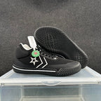 Converse Black and White Star Low-Top Sneakers