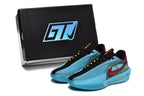 Nike 918-10 Basketball Sneakers Blue and Black