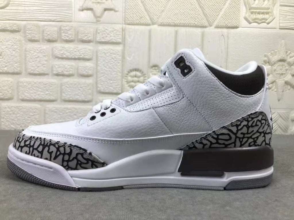 Jordan Air Jordan 3 Women's Sneakers White/Brown DH3434-110