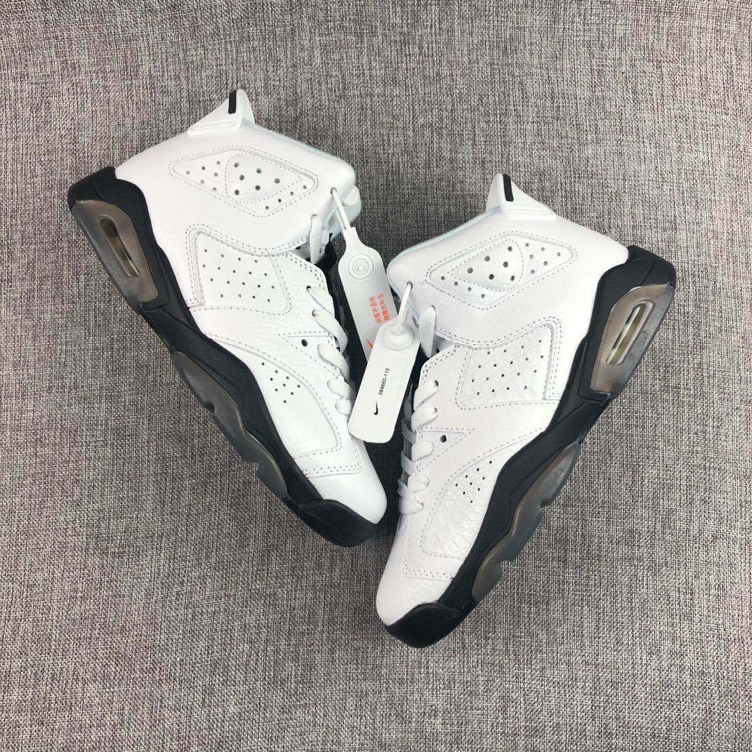 Jordan Air Jordan 6 Alligator White Black Sneakers