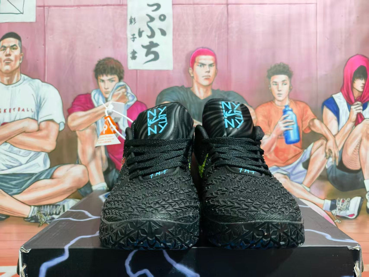 Nike LeBron 12 Black and Orange Basketball Shoes