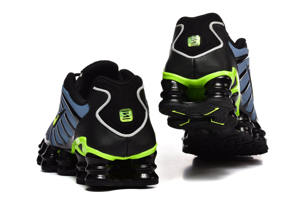 Nike Shox TL Sneakers Black Blue Volt