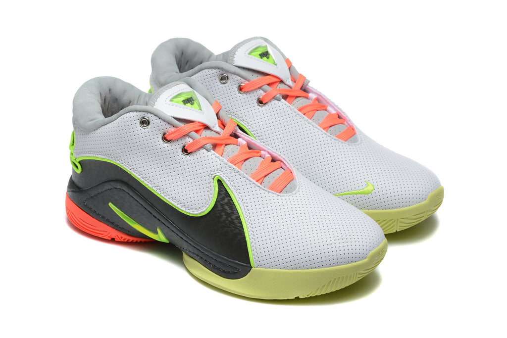 Nike 908-2 Basketball Sneakers White Black Green