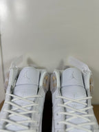 Jordan Air Jordan 12 Retro Phantom White Metallic Gold Sneakers