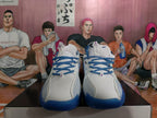 Nike Basketball Sneakers White Blue