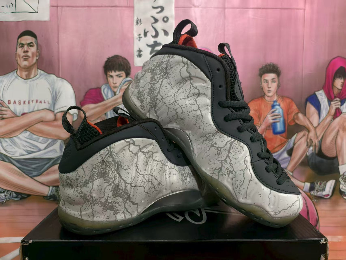 Iron Fist White Pattern High-Top Sneakers