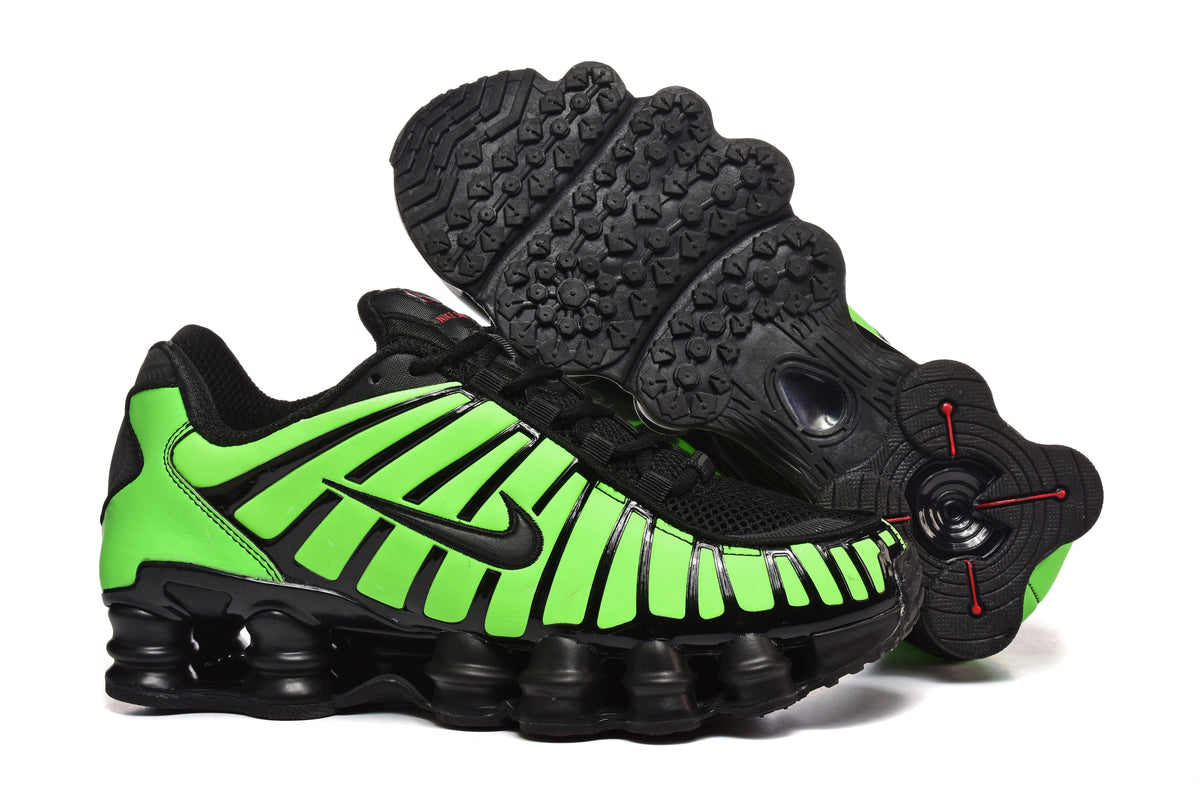 Nike Shox TL Sneakers in Volt Green and Black