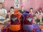 Puma Purple-Red Basketball Sneakers
